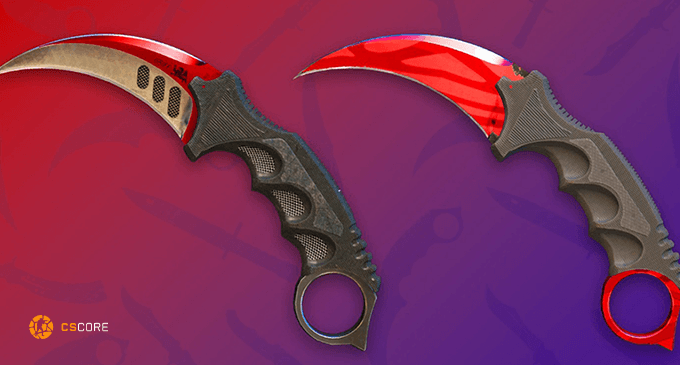 The craziest knife drops at Counter-Strike events