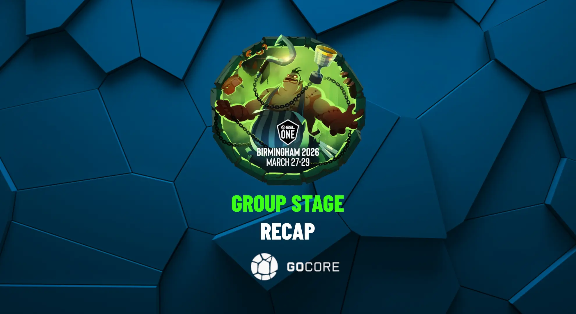 ESL One Birmingham 2026 Group Stage Recap: Dota 2 Live Stats Confirm Eight Playoff Qualifiers