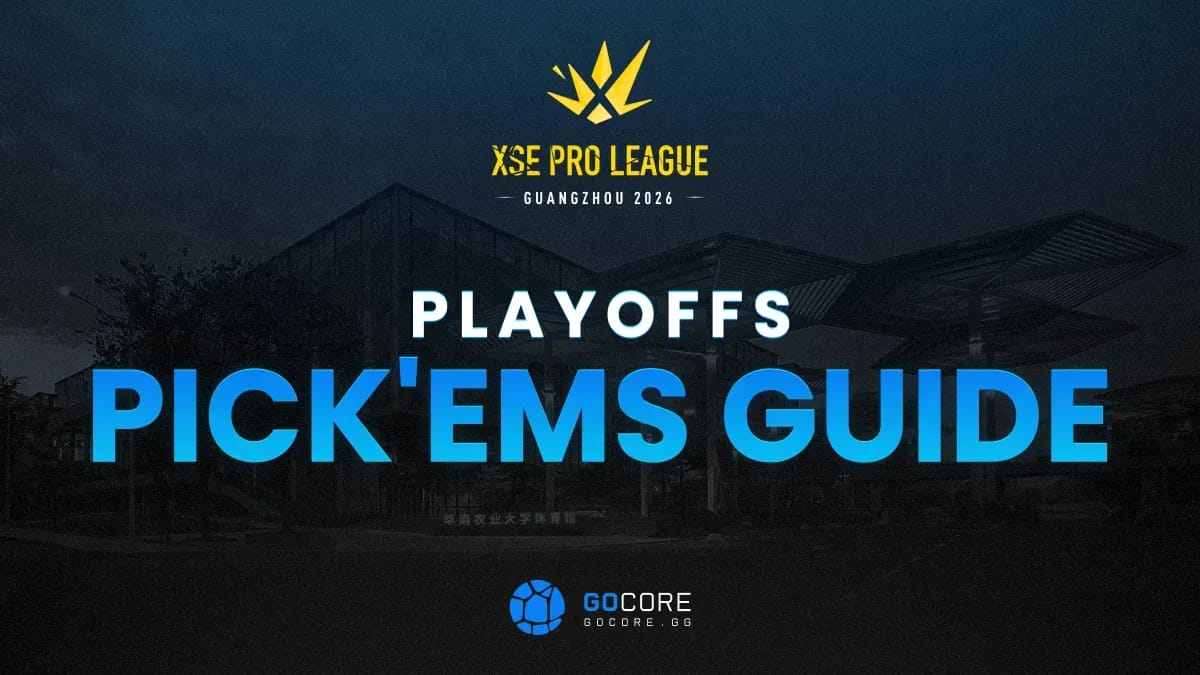 Gocore Pick'ems Guide: XSE Pro League 2026 Playoff Predictions